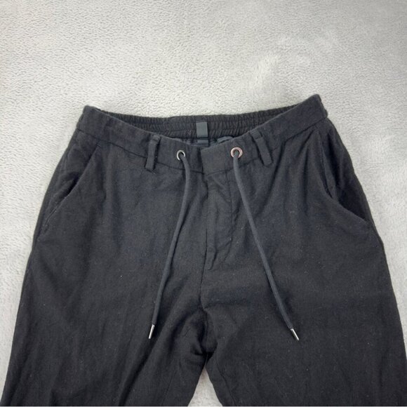 Hugo Boss Black 100% Wool Pants Men's Sz 30Rx27 Work Dress Pant Distressed - Picture 7 of 12